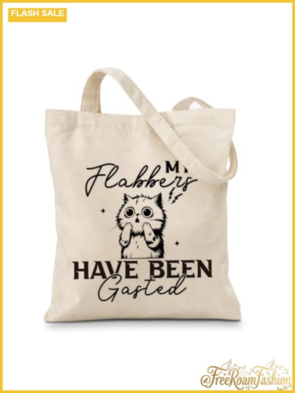 Canvas Tote Bag Heavy Duty Cotton Woven Straps Multi-Functional